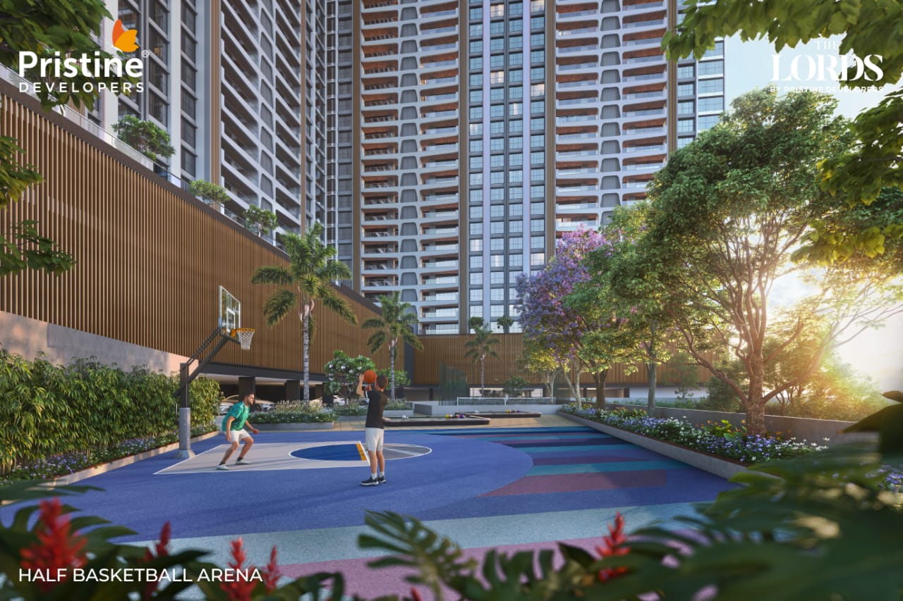 Half Basketball Arena at Pristine The Lords